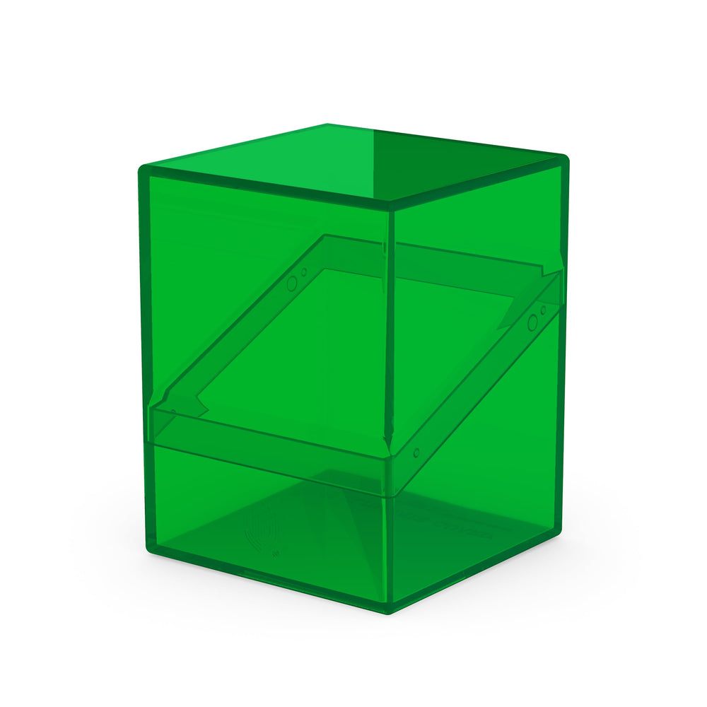 Ultimate Guard Boulder 100+ Clear deck case emerald – transparent body for easy content checks