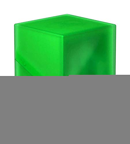 Ultimate Guard Boulder 100 deck case Emerald close-up highlights soft-touch surface.