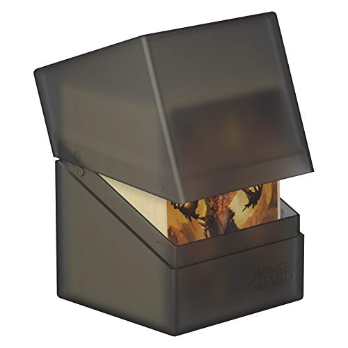 Ultimate Guard Boulder 100+ deck case with secure closure for safe tournament transport.