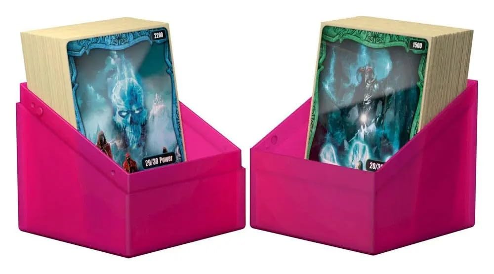Ultimate Guard Boulder 100+ deck case soft-touch finish enhances grip and premium look.
