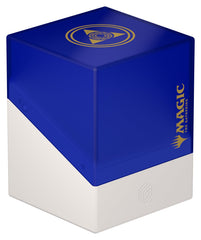 Ultimate Guard Boulder 100+ box exterior showcases premium, durable construction for safe card storage.