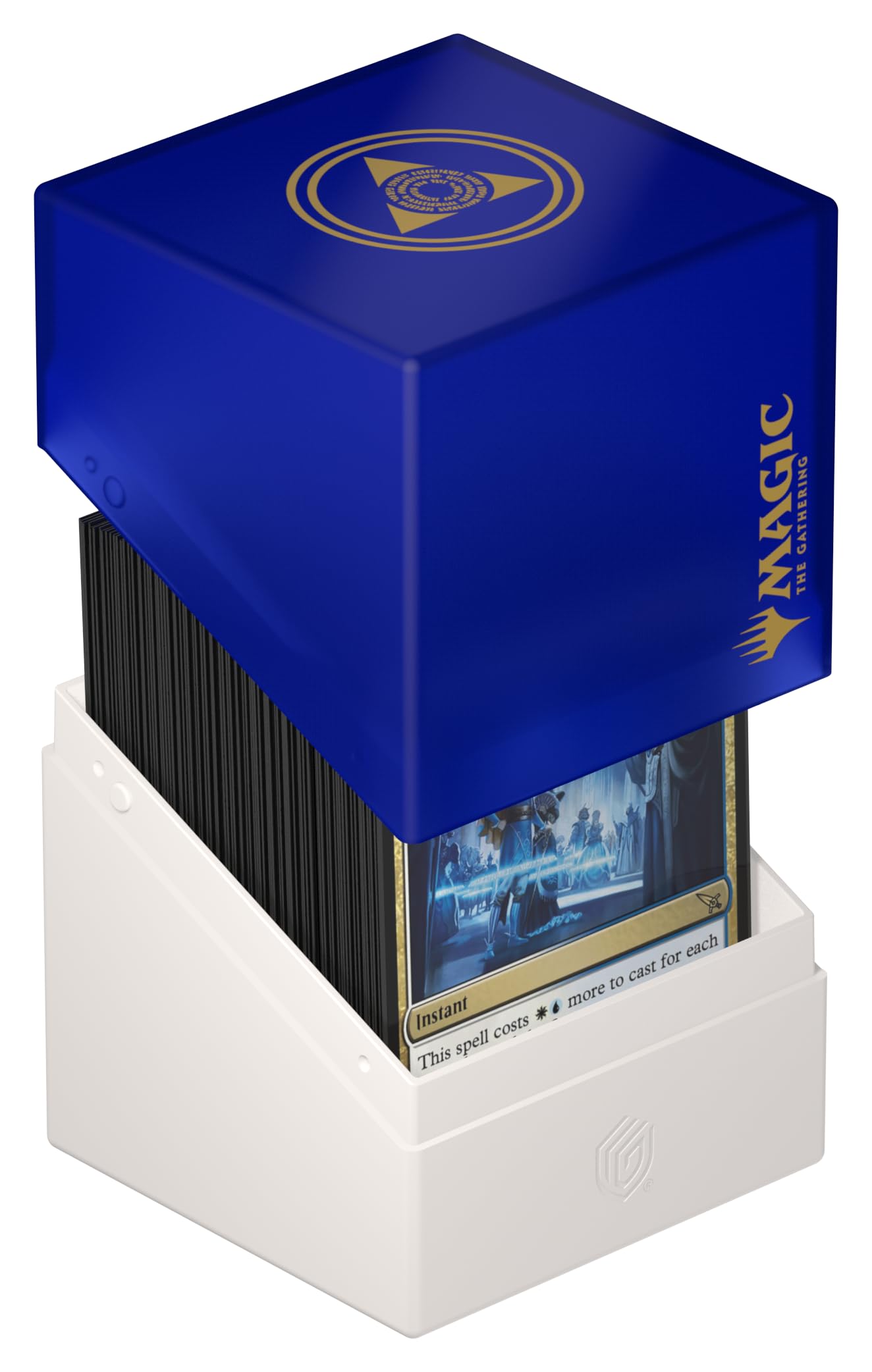 Ultimate Guard Boulder 100+ box soft-touch finish enhances grip and handling.