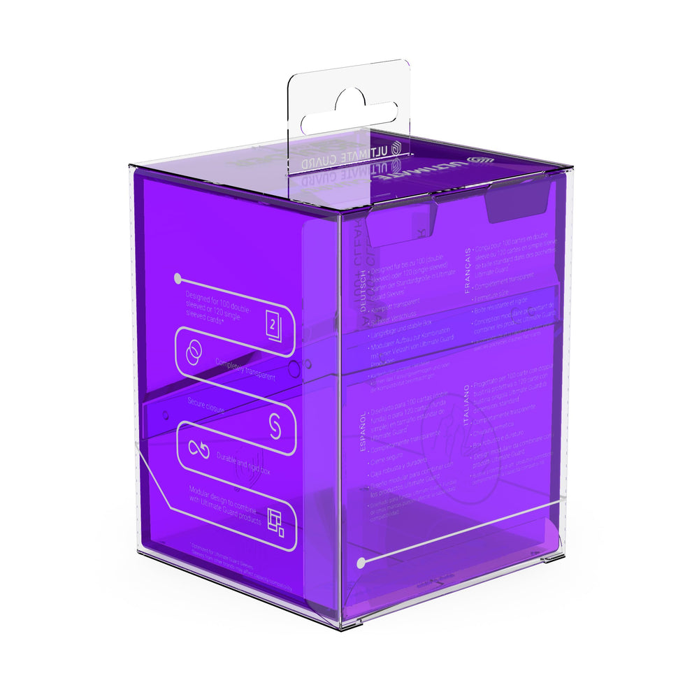 Transparent, secure storage keeps cards safe during transit