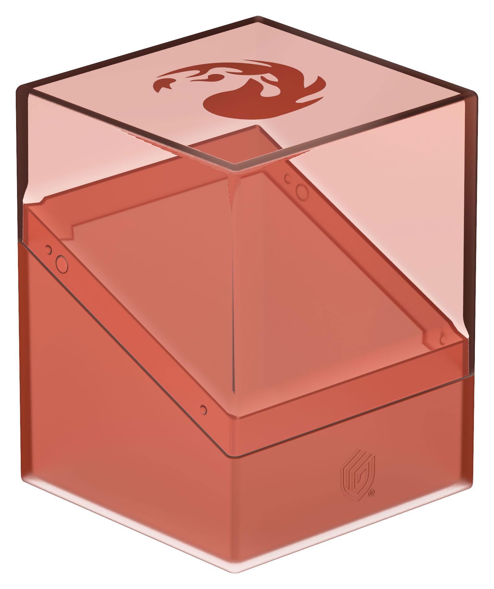 Ultimate Guard Boulder 100+ Hybrid Mountain deck box with transparent top for quick deck checks.