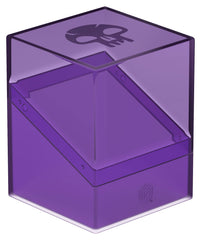 Ultimate Guard Boulder 100+ Hybrid top view with transparent lid for quick visibility.