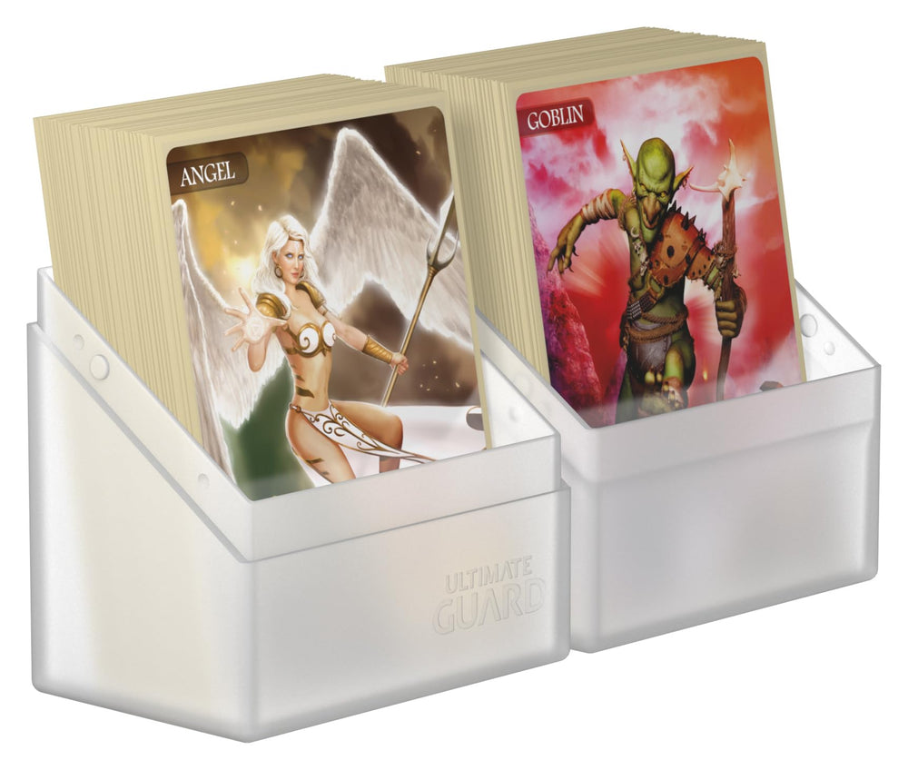 Ultimate Guard Boulder 60+ Classic deck case top view highlighting soft-touch finish