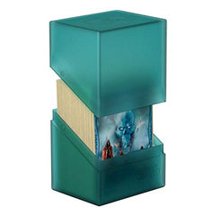 Ultimate Guard Boulder 80+ Classic malachite color adds stylish, durable storage.