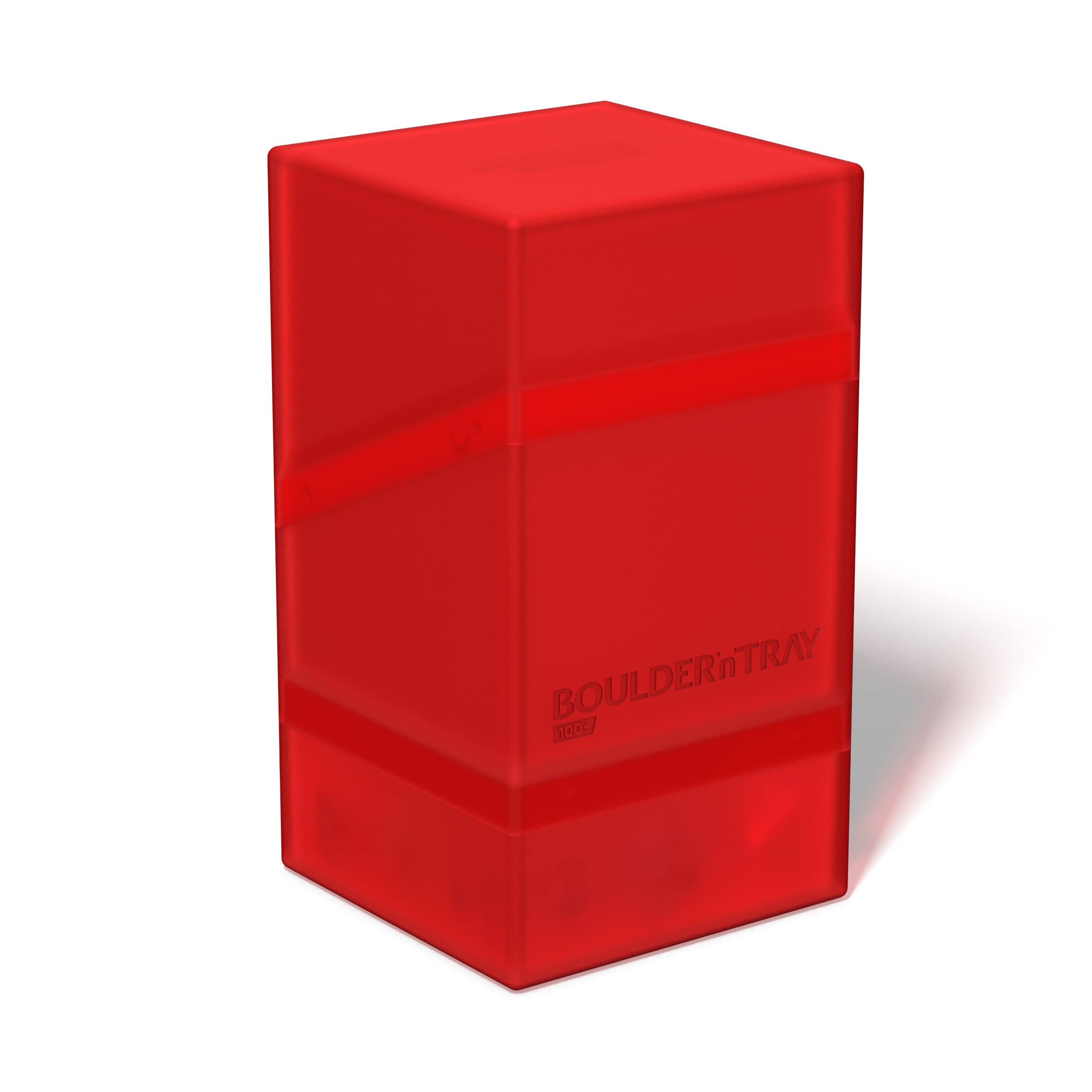 Ultimate Guard Boulder'n'Tray 100+ Ruby modular design matches other Ultimate Guard products