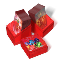 Ultimate Guard Boulder'n'Tray 100+ Ruby secure closure keeps contents safe