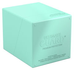 Ultimate Guard Boulder Solid 100+ mint-green durable exterior resists impacts
