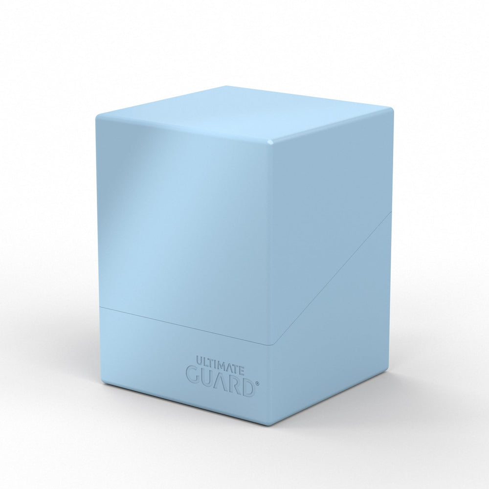 Ultimate Guard Boulder Solid 100+ USA-made badge emphasizing domestic craftsmanship