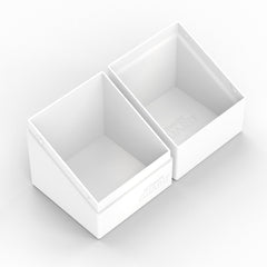 Ultimate Guard Boulder Solid 100+ deck case white material quality and rigidity
