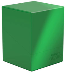 Ultimate Guard Boulder Solid 100+ front view, secure storage for double-sleeved decks.