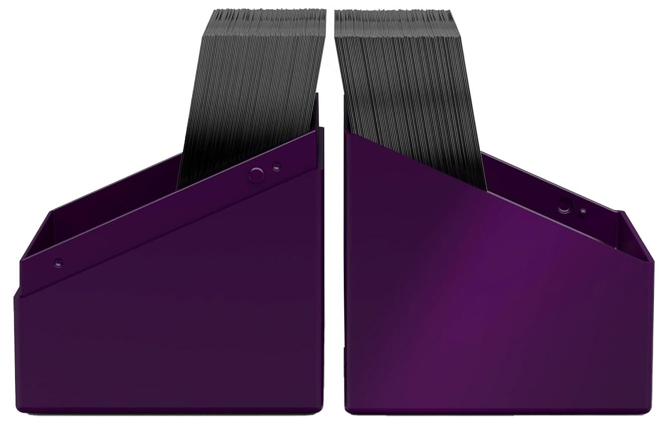 Durable shell of the Ultimate Guard Boulder Solid 100+ purple deck case