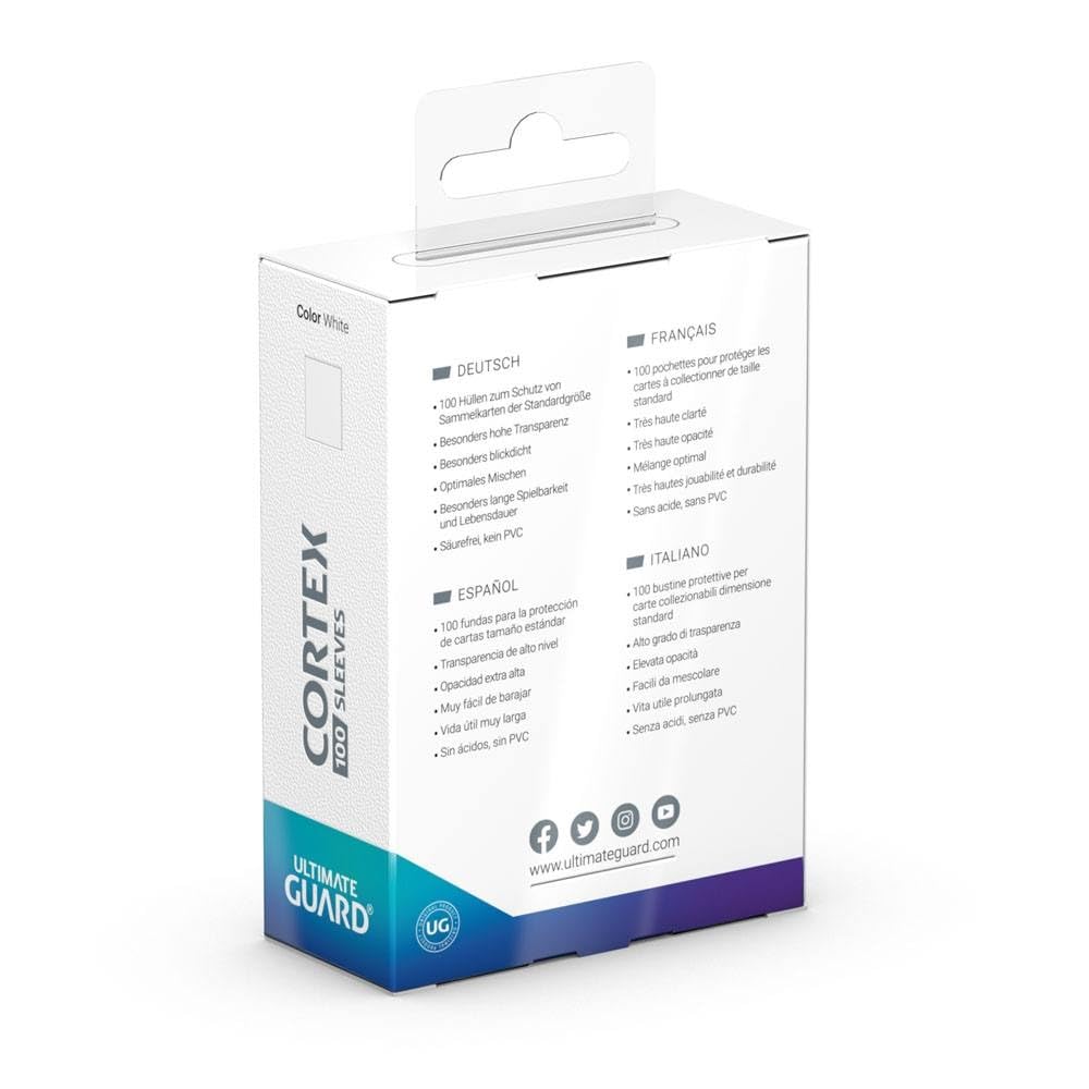 Ultimate Guard Cortex sleeve features PVC-free and acid-free construction for safe protection