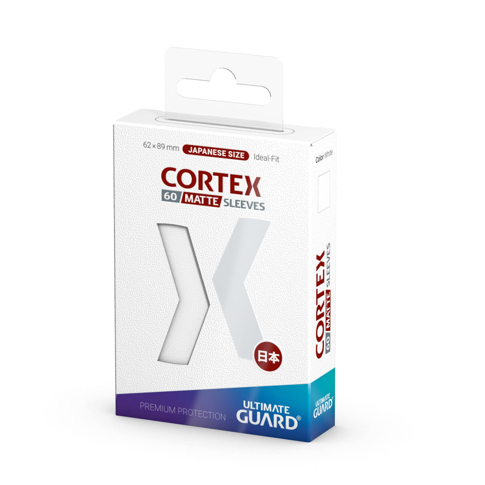 Ultimate Guard Cortex outer sleeve matte finish reduces glare and enhances handling during play.