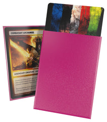 Ultimate Guard Cortex outer sleeves with pink back protect artwork and preserve color vibrancy.