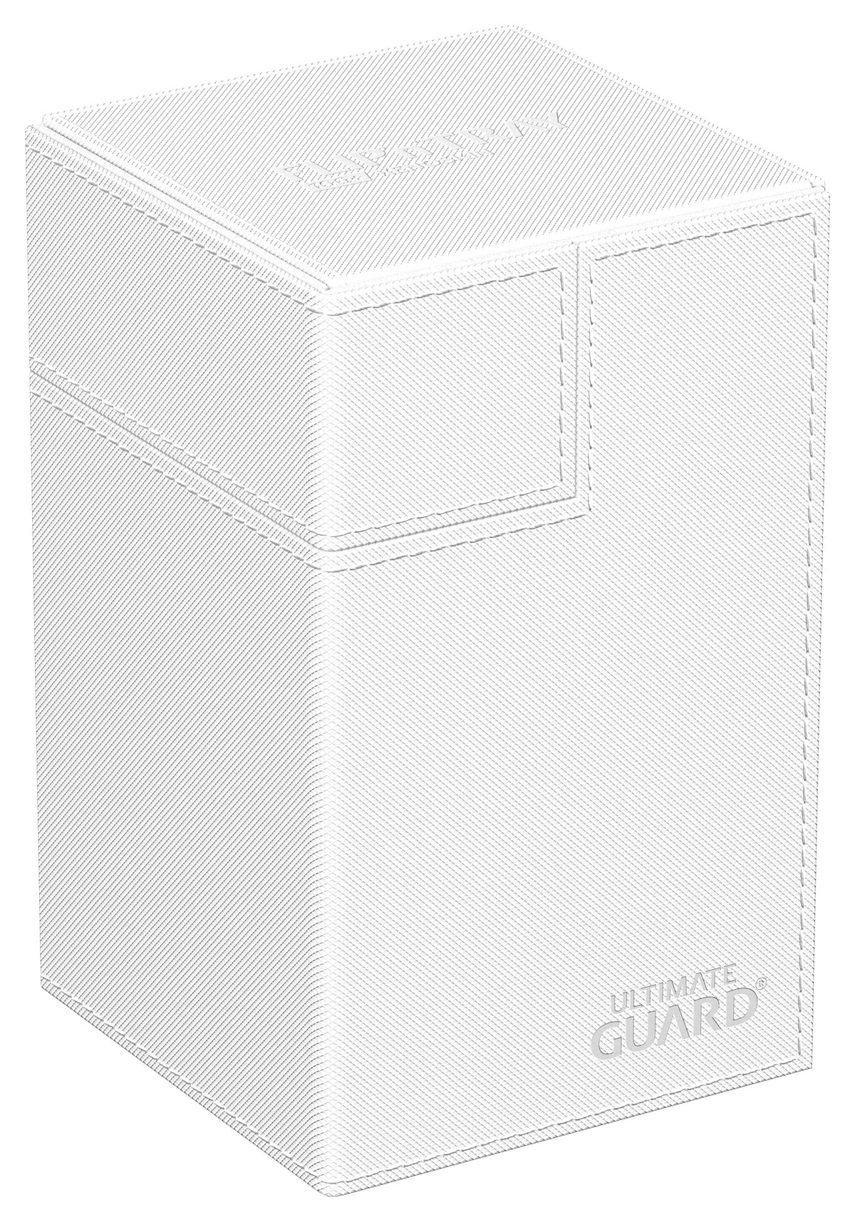 Ultimate Guard Flip'n'Tray 100+ deck case with integrated dice tray for organized play
