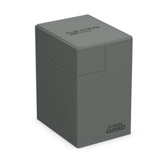 Ultimate Guard Flip'n'Tray 133 front view shows organized double-sleeved deck storage.