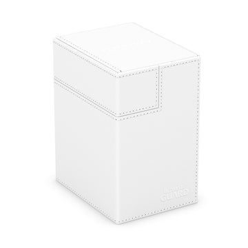 Ultimate Guard Flip'n'Tray 133+ deck case showing independent access for easy card retrieval.
