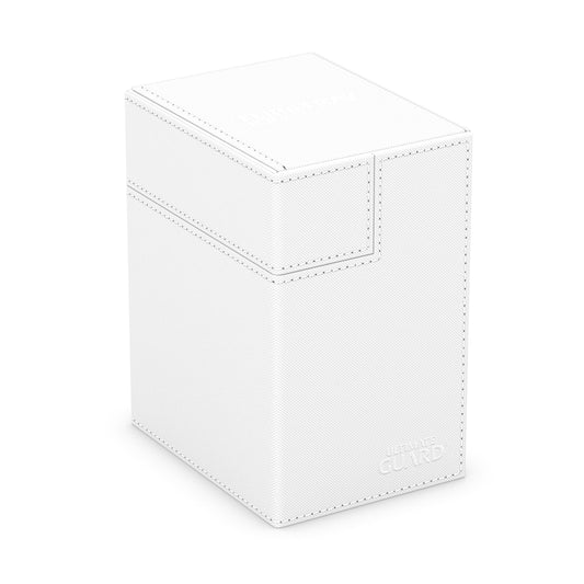 Ultimate Guard Flip'n'Tray 133+ deck case showing independent access for easy card retrieval.