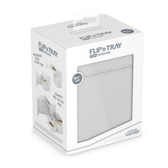 Ultimate Guard Flip'n'Tray 133+ white finish complements a clean display.