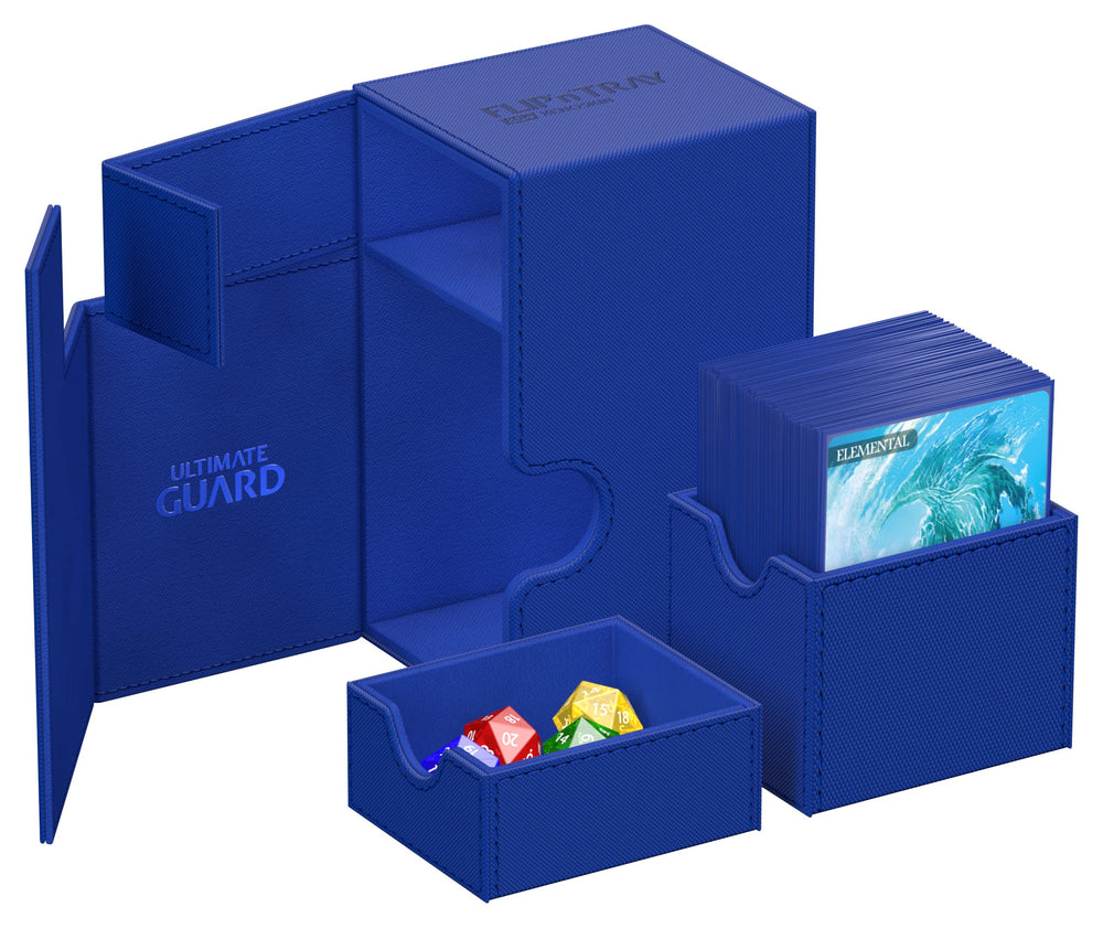 Ultimate Guard Flip'n'Tray 80+ microfiber lining protects cards from scratches
