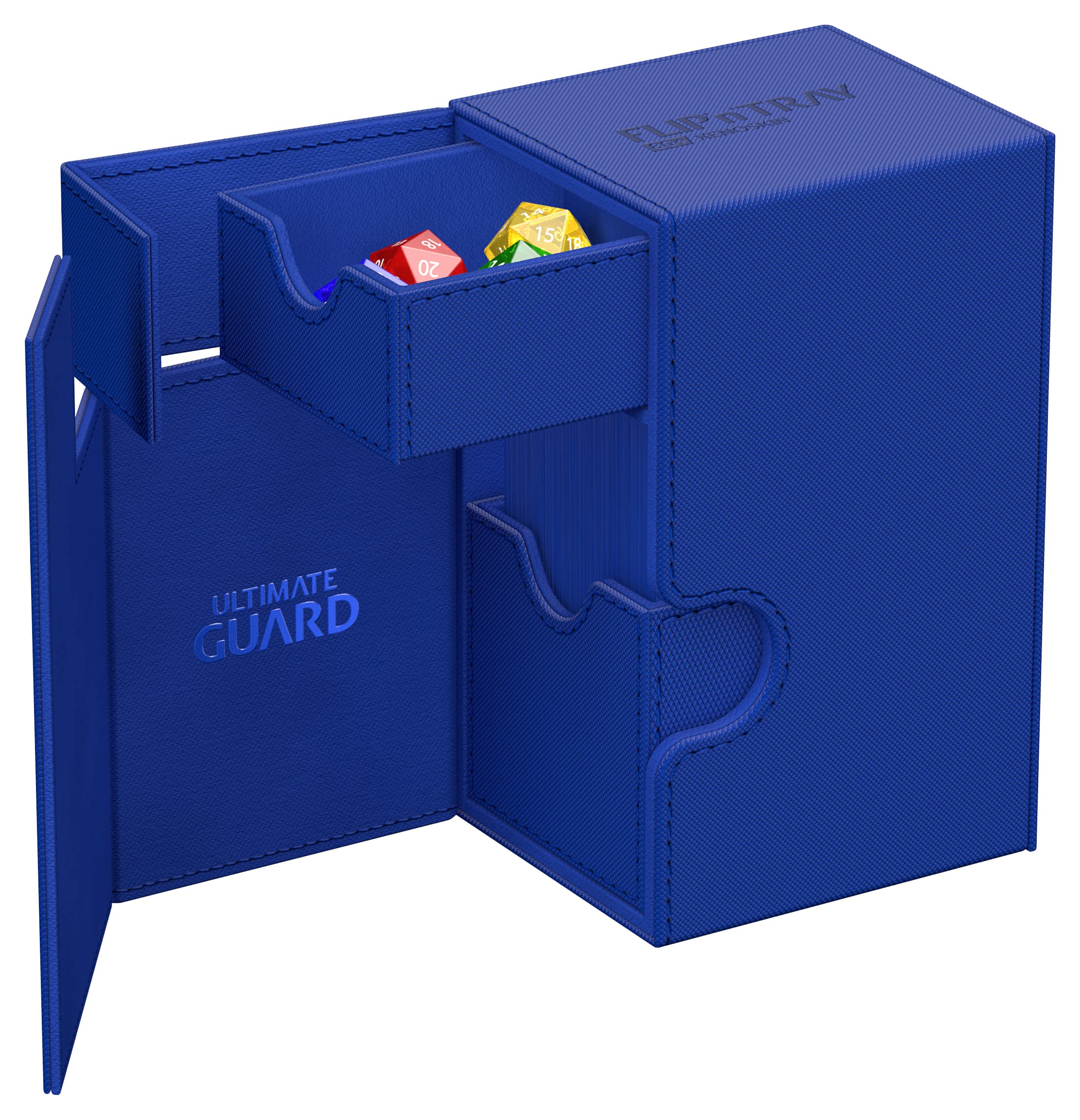 Ultimate Guard Flip'n'Tray 80+ XenoSkin material provides durable, stylish protection