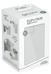 White exterior of the Flip'n'Tray 100+ showing sleek, premium design