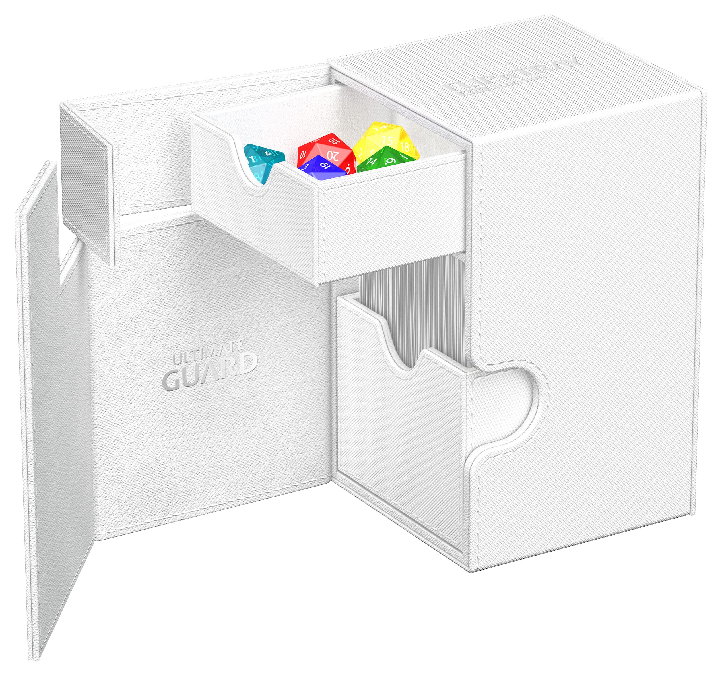 Durable XenoSkin material on the Flip'n'Tray 100+ case guards your collection