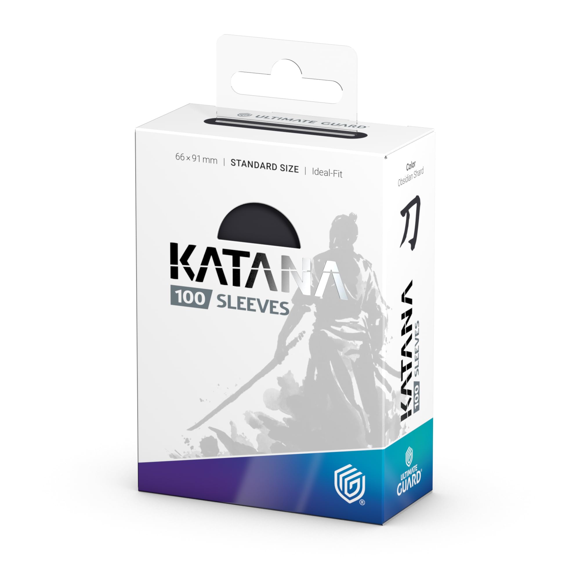 Ultimate Guard Katana sleeve Impeccable clarity for easy card inspection.