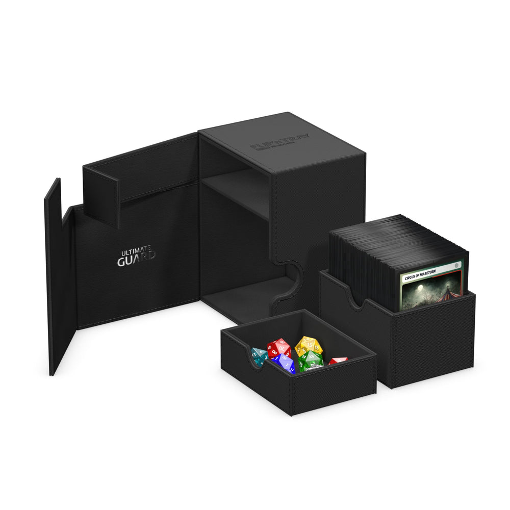 Ultimate Guard microfiber inner lining protects cards during transport.