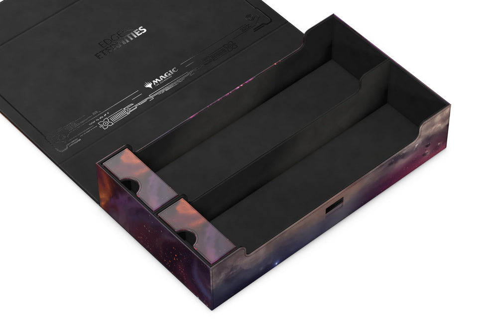 Two trays in Omnihive 1000+ enabling flexible card and accessory storage.