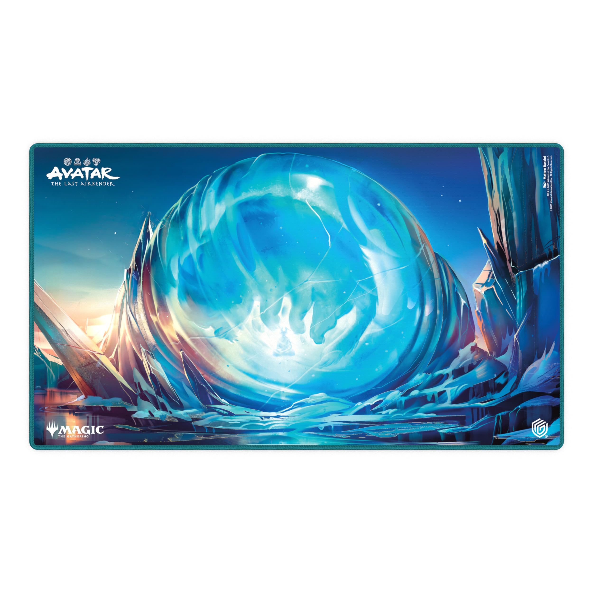 Ultimate Guard Play-Mat Magic anti-slip underside keeps mat steady during turns