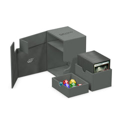 Ultimate Guard removable-tray demonstrates adaptable setup for different card collections.