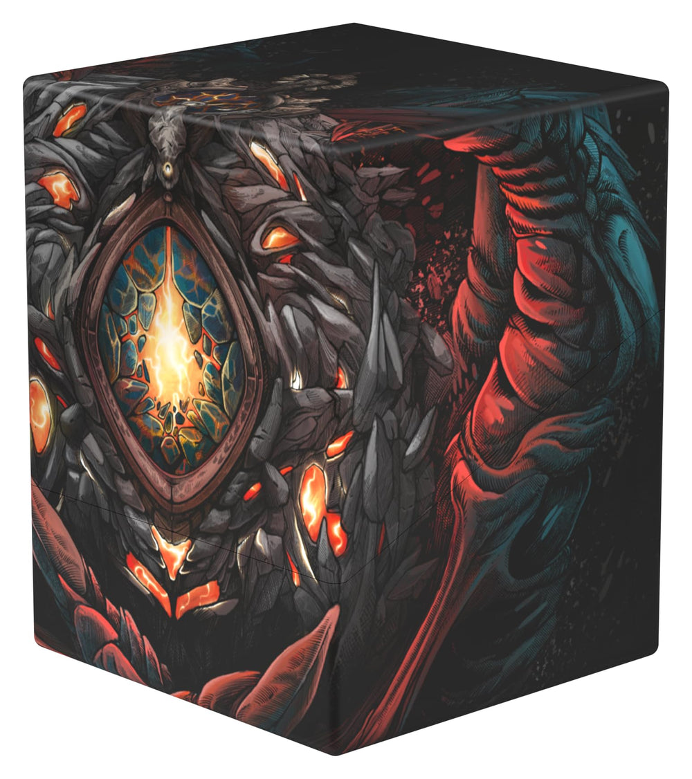 Ultimate Guard RTE Boulder 100 artwork detail with vivid MTG print