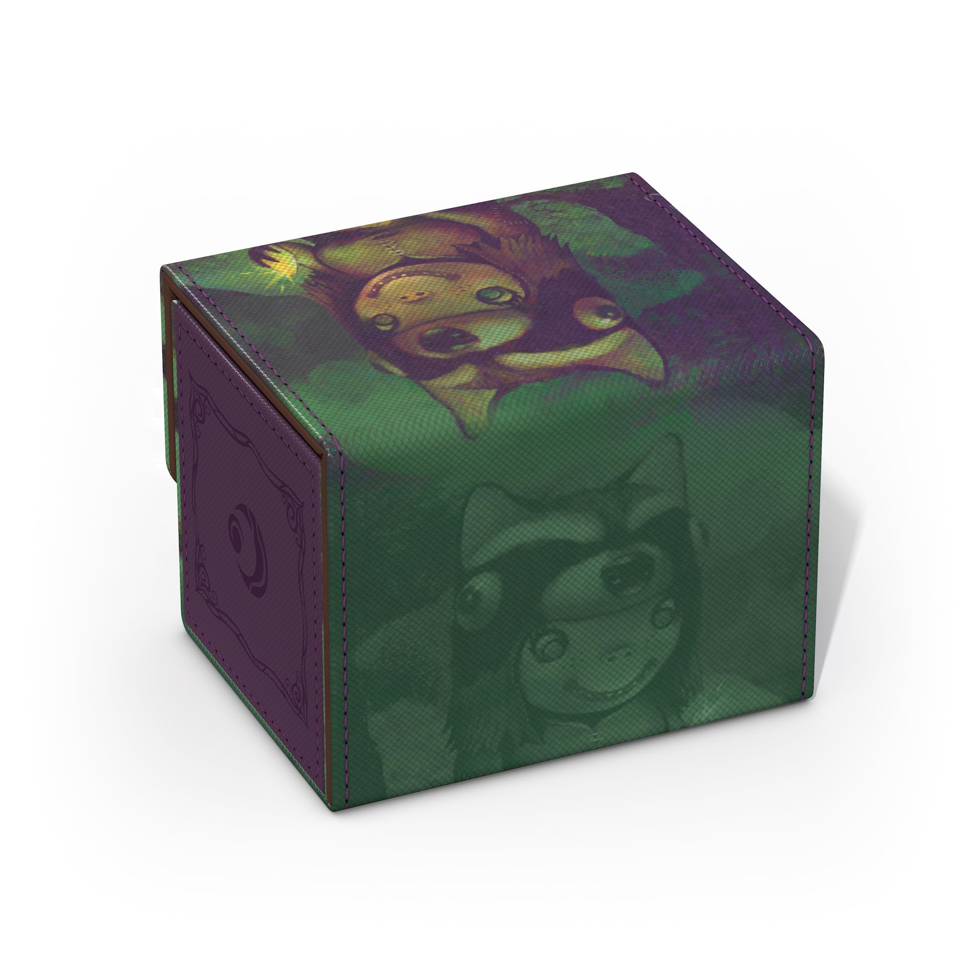 Ultimate Guard Sidewinder capacity of 100 double-sleeved cards.