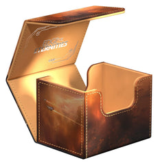 Ultimate Guard Sidewinder capacity for 100 double-sleeved decks on the go.