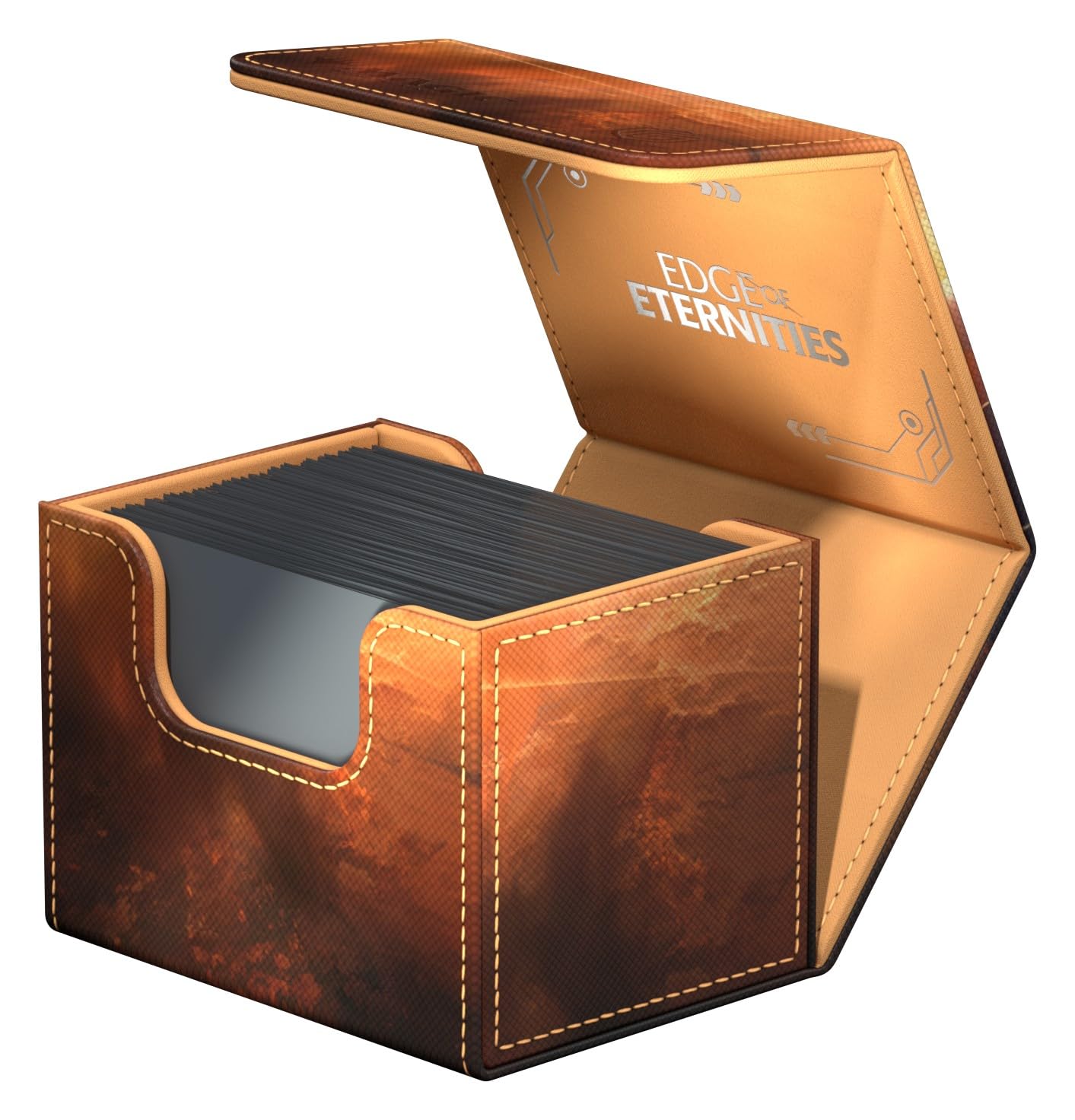 Ultimate Guard Sidewinder microfiber lining protects cards from scratches.