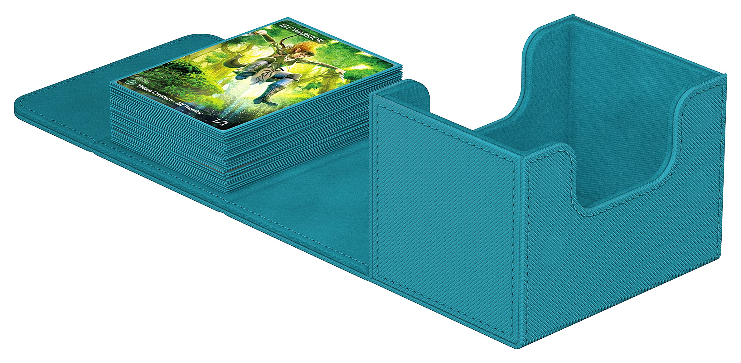 Sidewinder 100+ open interior showing easy card access during games