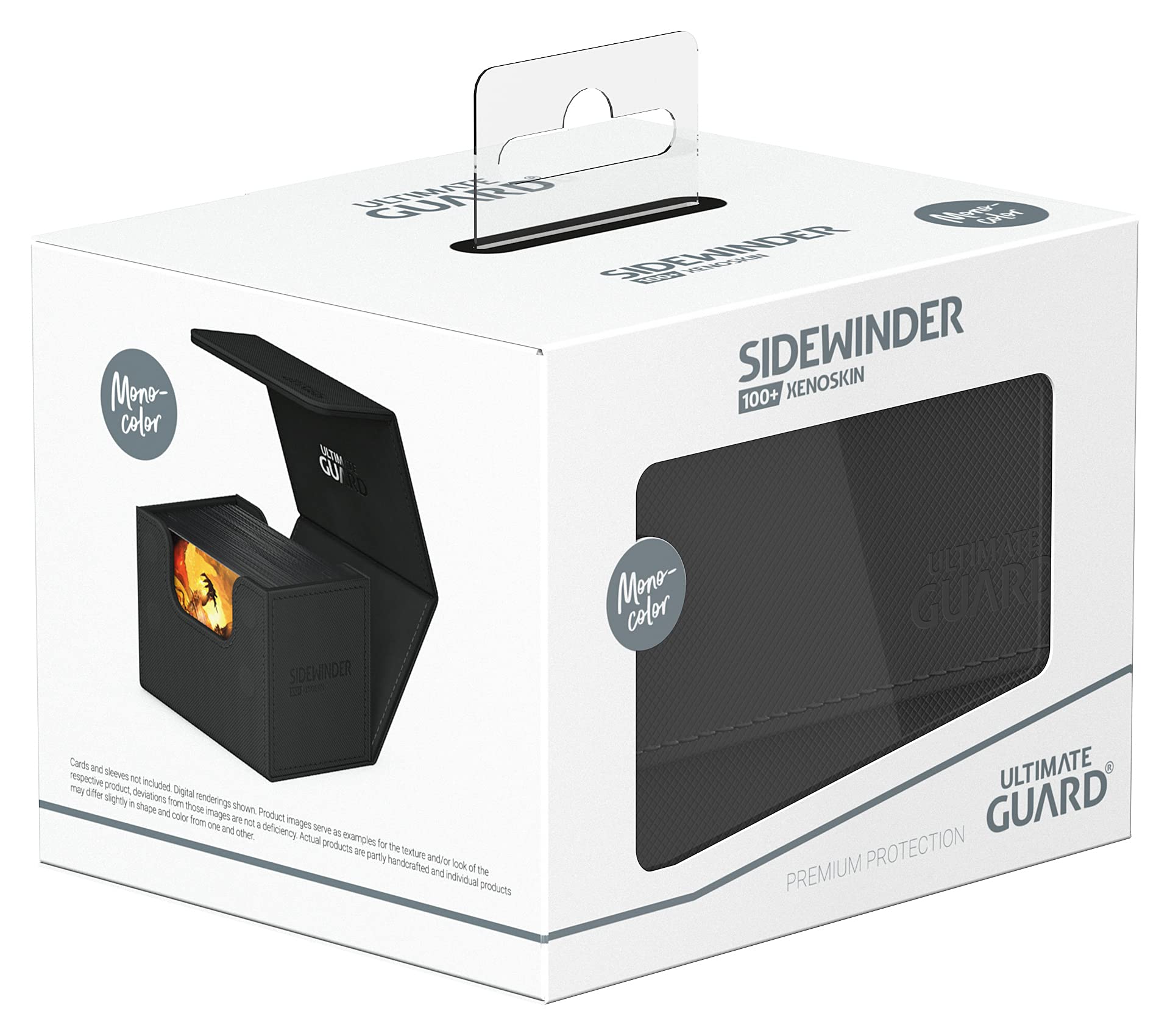 Sidewinder 100-plus supports 100 double-sleeved cards with a secure fit