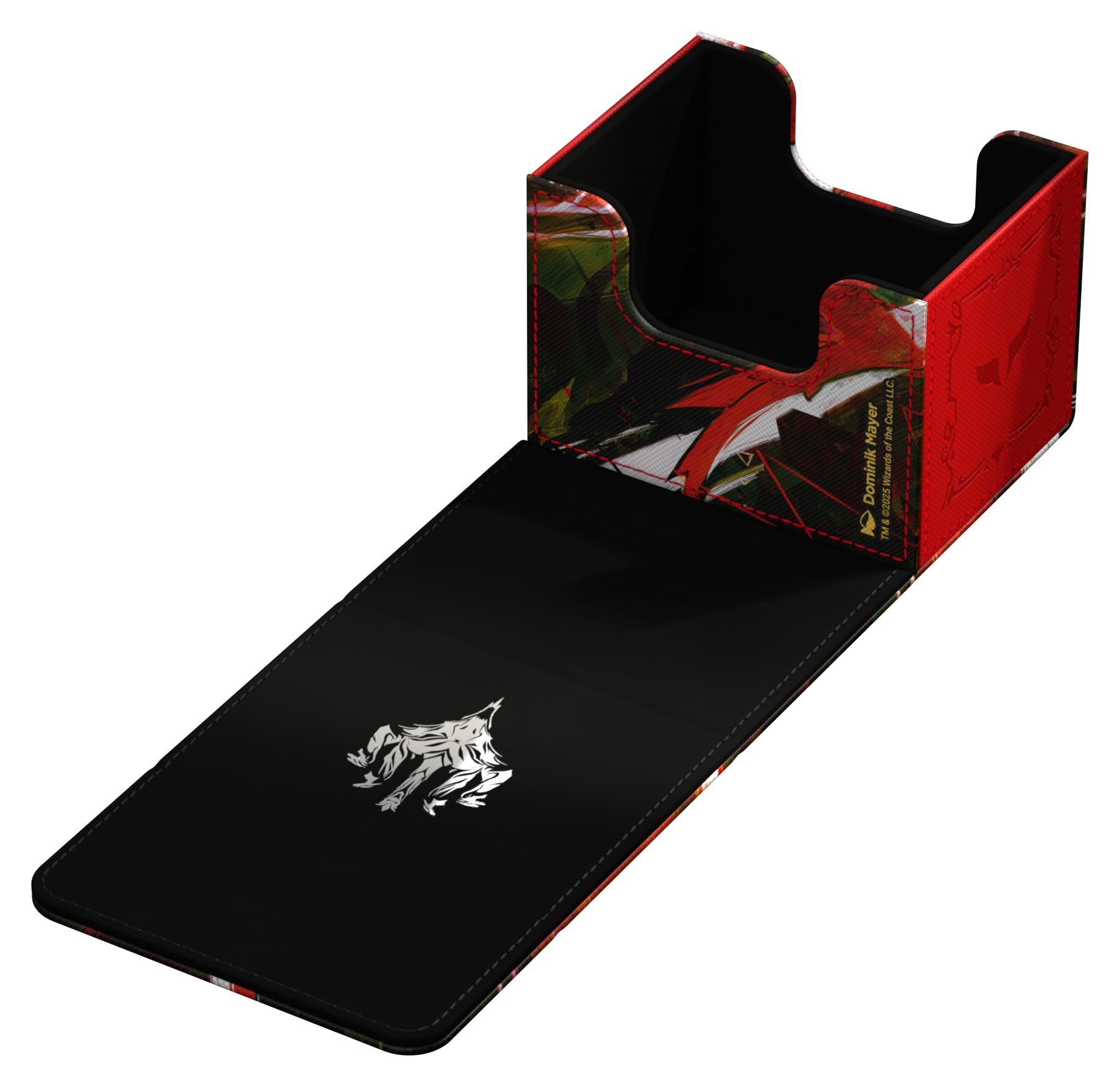 Capacity for 100 double-sleeved MTG cards in Ultimate Guard sleeves