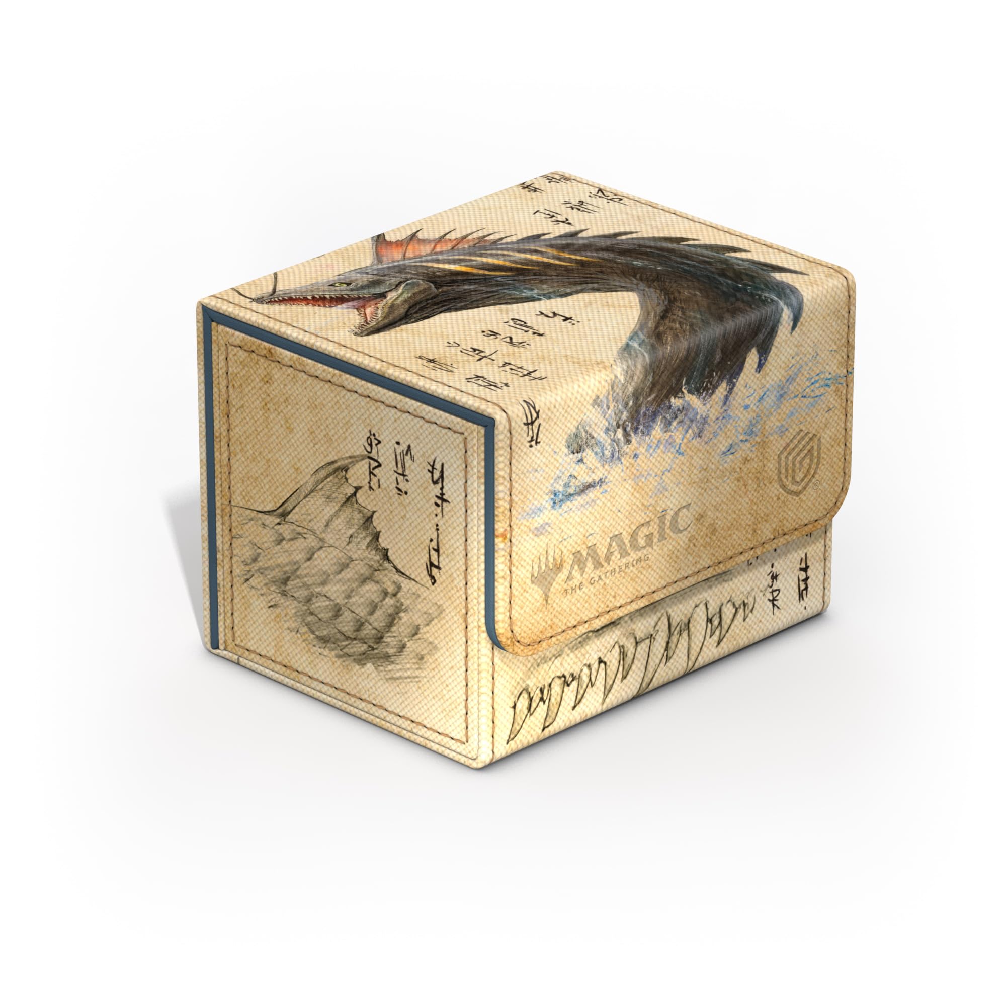 Ultimate Guard Sidewinder 100+ Xenoskin front view with protective artwork.