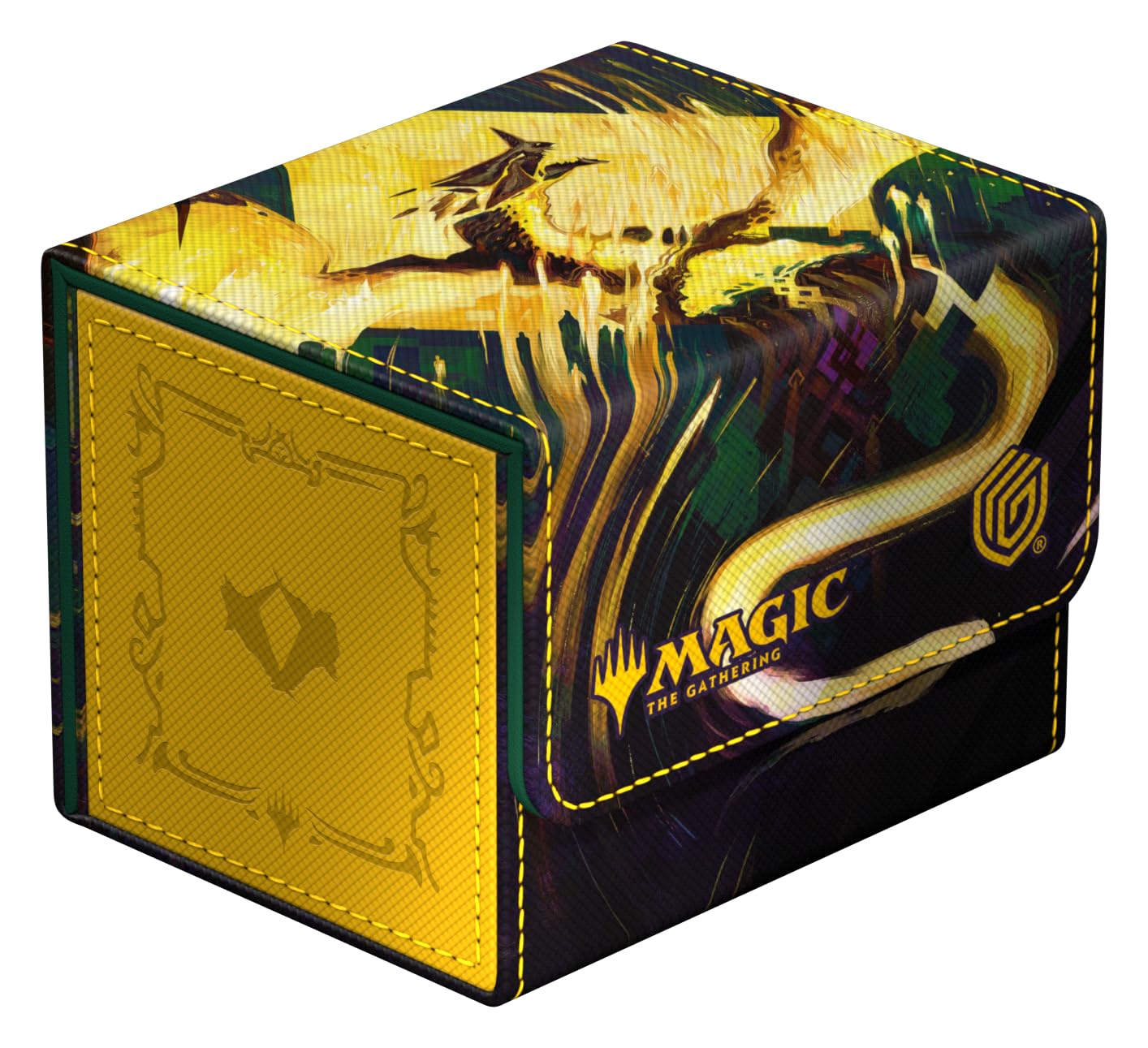 Ultimate Guard Sidewinder 100+ Xenoskin front view protects MTG cards.