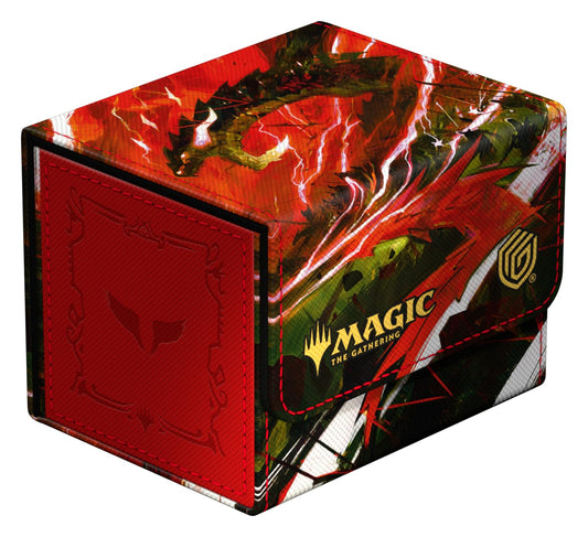Ultimate Guard Sidewinder 100+ Xenoskin front view with vibrant MTG artwork