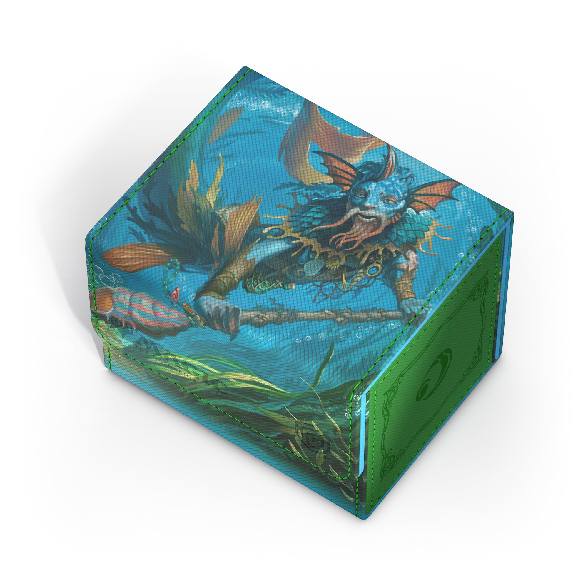 Ultimate Guard Sidewinder interior microfiber lining protects cards during transport.
