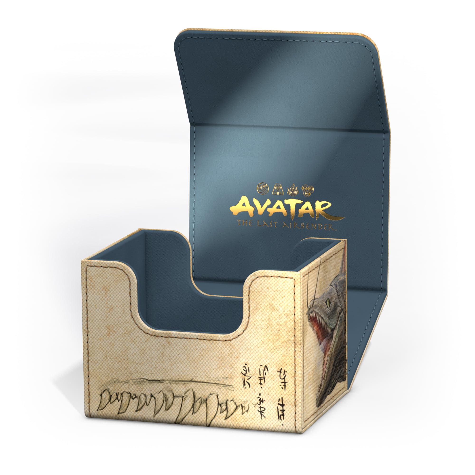 Sidewinder magnetic closure keeps cards secure during transport.