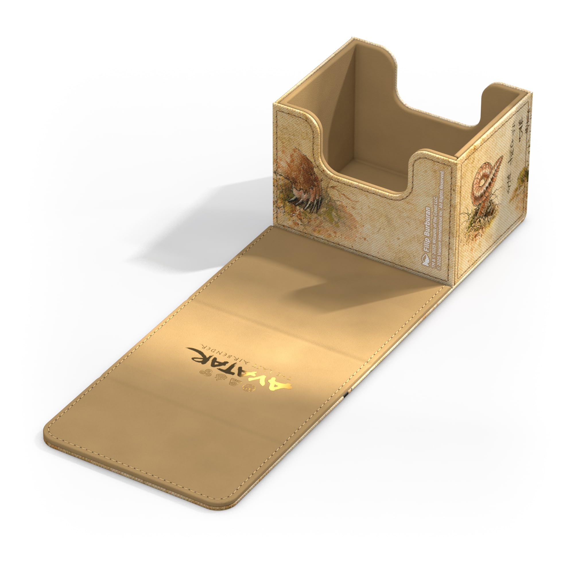 Ultimate Guard Sidewinder 100+ Xenoskin fits 120 single-sleeved cards for quick access.