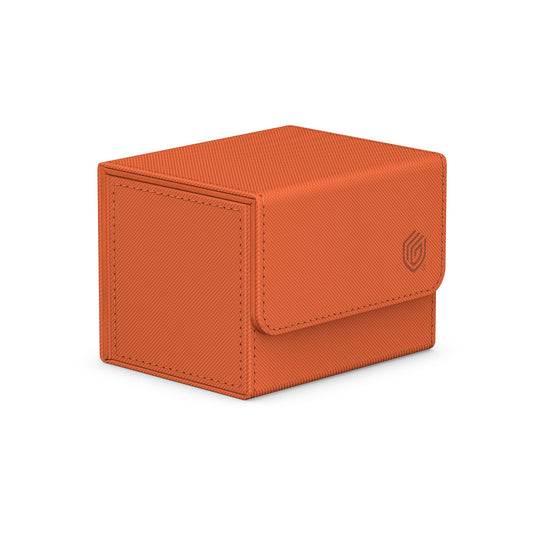 Ultimate Guard Sidewinder Peach cover showing secure closure and easy access.