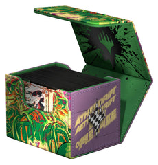 Ultimate Guard Sidewinder 100+ binder holds up to 100 double-sleeved cards for storage.